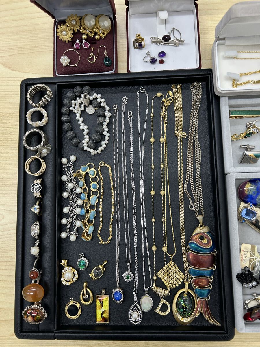 Yu09) 1 иен . товар регулировка K18 pearl silver колье iya серьги-кольца брошь запонки аксессуары ..imite-shon