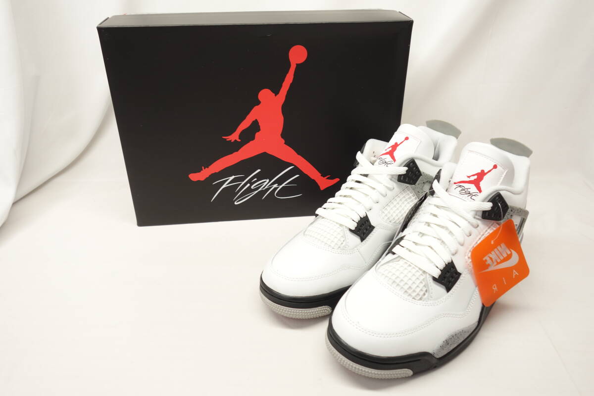 ◆未使用品◆NIKE ナイキ　AIR JORDAN 4 RETRO エアジョーダン 4 レトロ FV5029-100 ◆28.5cm_画像1