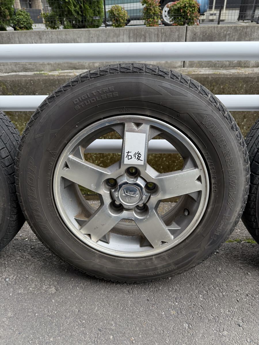 # Mitsubishi * Pajero Mini * оригинальный aluminium имеется!* зимние шины 175/80/15*4 шт. комплект 