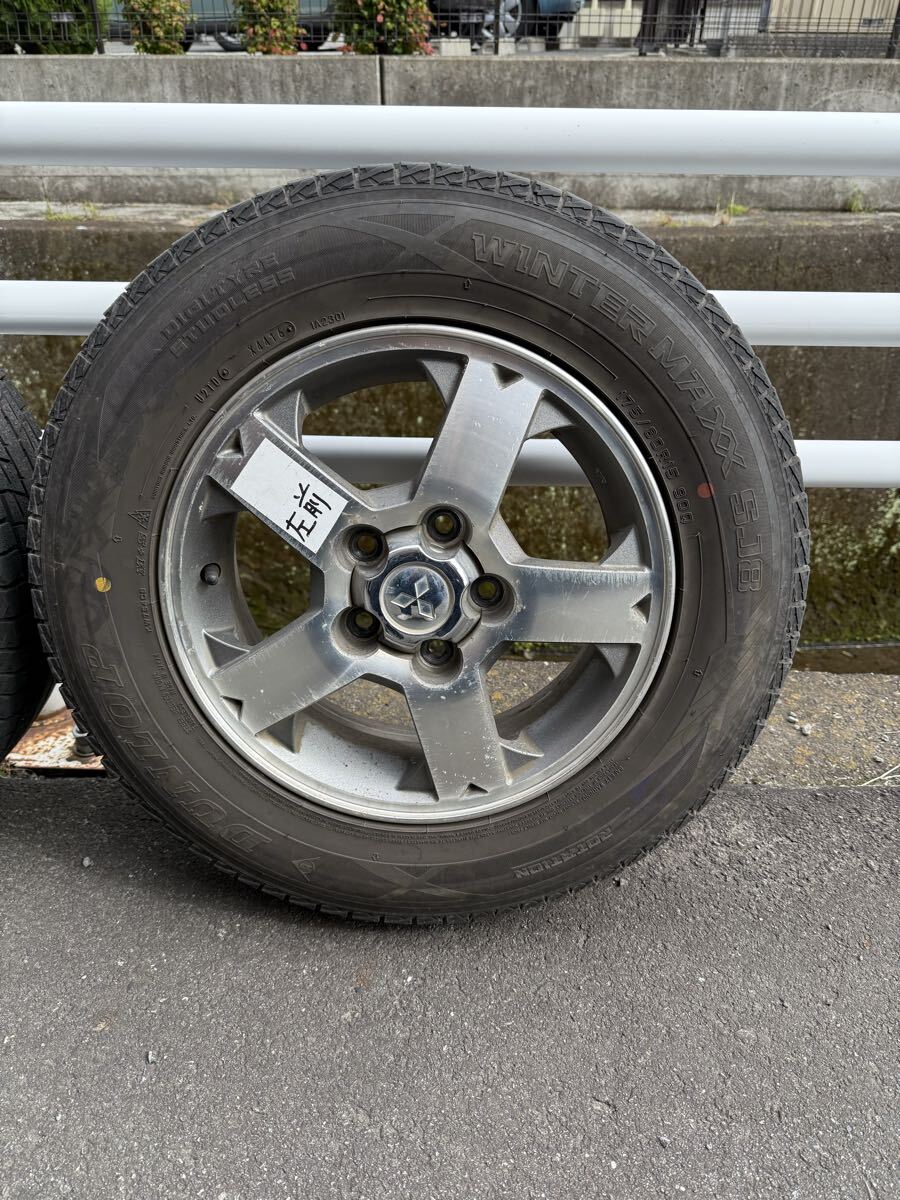 # Mitsubishi * Pajero Mini * оригинальный aluminium имеется!* зимние шины 175/80/15*4 шт. комплект 