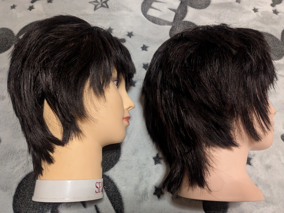 美容師 練習用 カットウィッグ ヘッドマネキン SPILO203 (No.1)、SPILO801(No.15)【2体セット送料無料】_画像4
