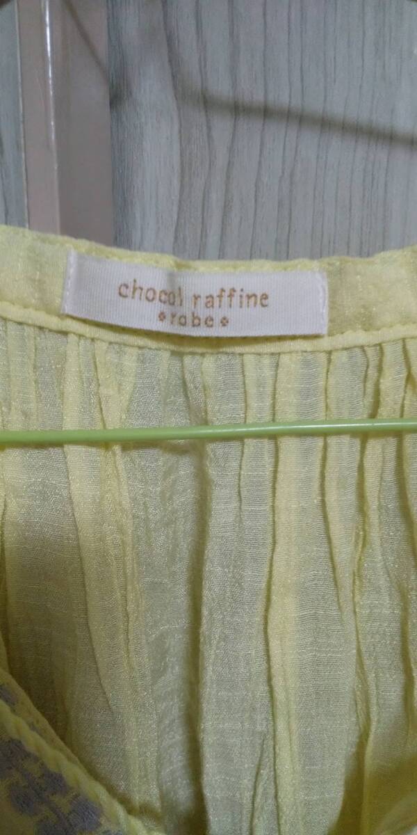 古着 chocol raffine robe トップス サイズF_画像3