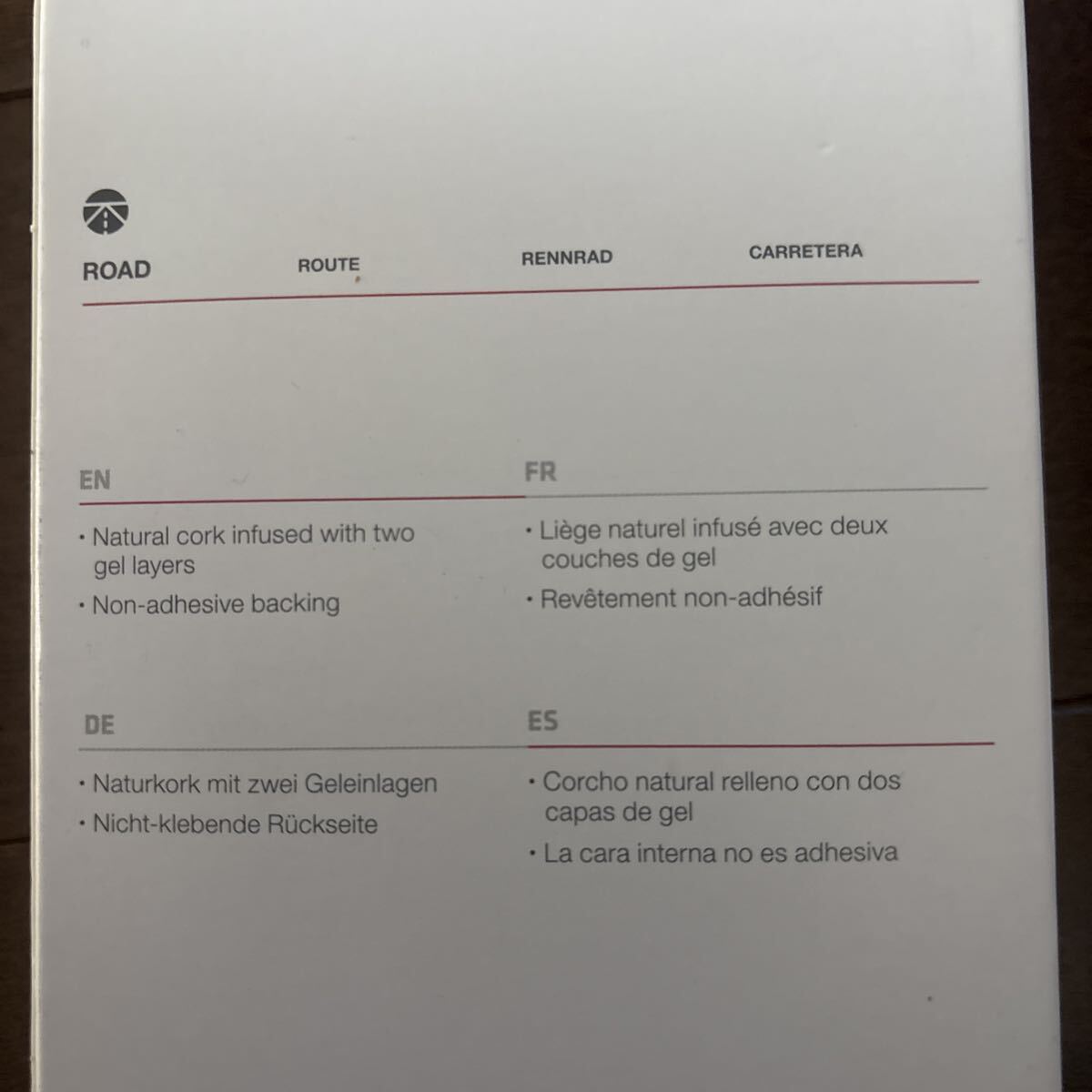 Bontrager Double Gel Cork Handlebar Tape(ボントレガー ダブル ジェル コーク ハンドルバー テープ)White/ホワイト/白新品未使用品_画像4