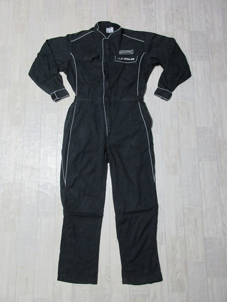 『 送料無料！』《非売品！》《激レア！入手困難！》【レクサス・LEXUS】ブラック ♪ 作業服！長袖メカニックツナギ・オールインワン・LL_画像4