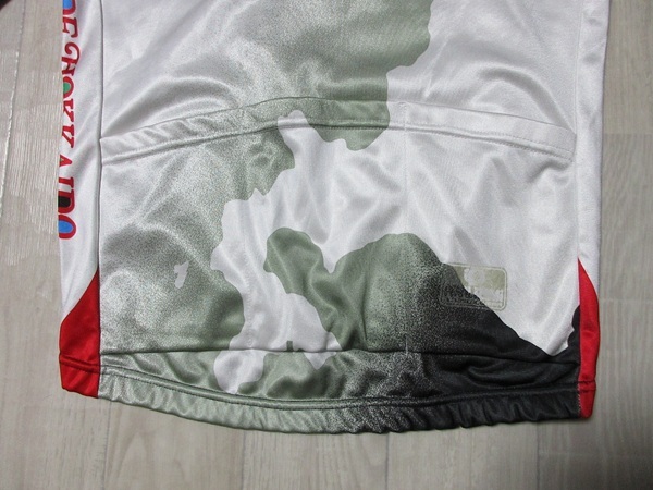 『 送料無料！』★ 1点物 ♪ 【パールイズミ・PEARL-IZUMI】『ポリエステル100％』長袖サイクルジャージ サイクリングシャツ・M_画像10