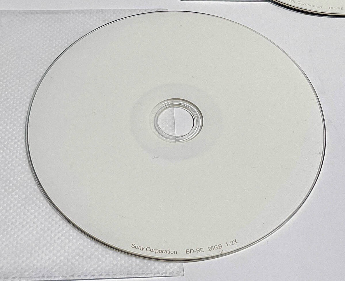 送料無料 ソニー ブルーレイ ディスク中古 BD-RE25GB 1-2x 7枚セット 初期化済み 繰り返し_画像2