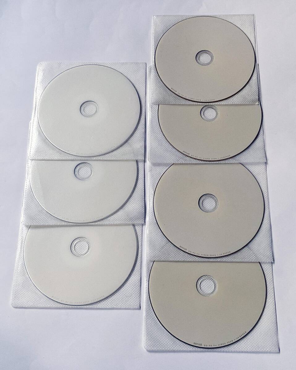 送料無料 マクセル ブルーレイ ディスク 中古 BD-RE25GB 2x 7枚セット 初期化済み 繰り返し_画像1