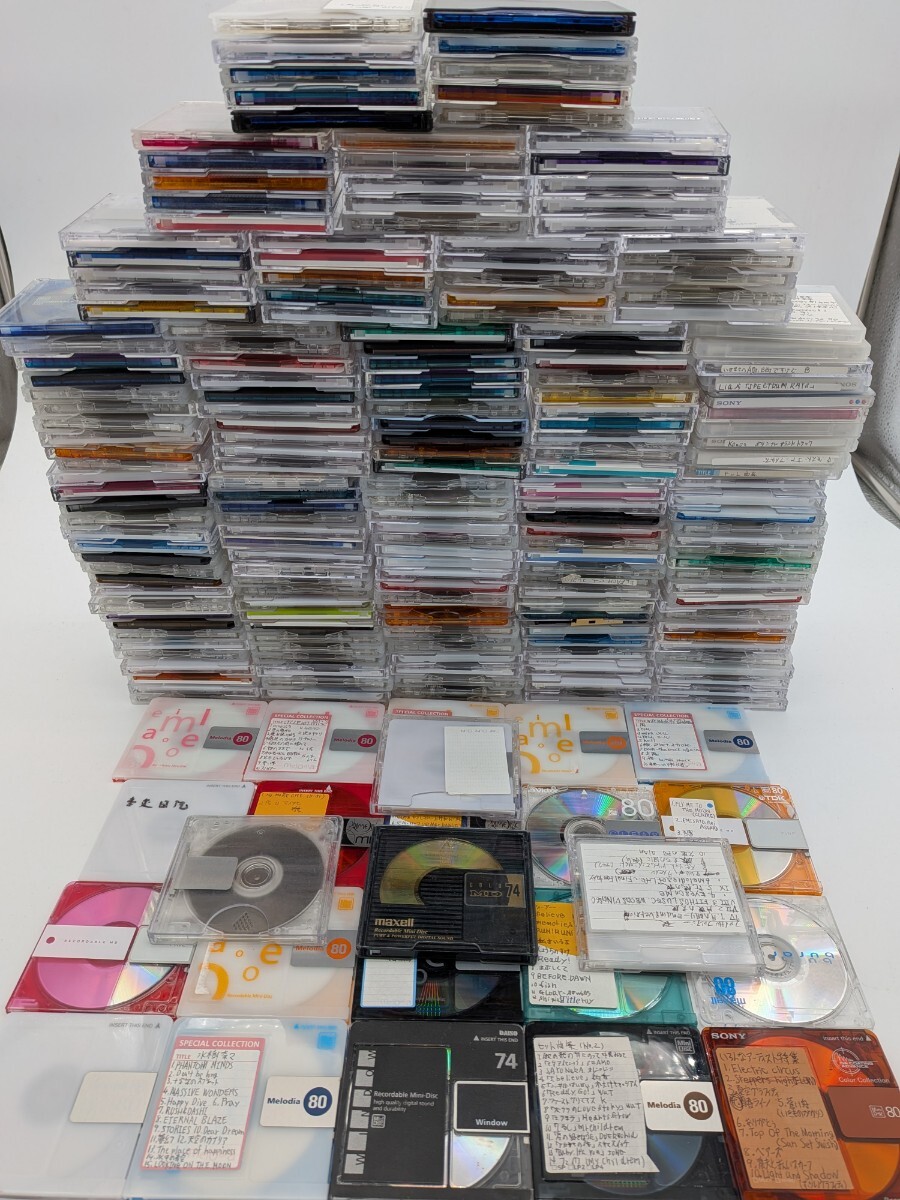 MD диск TDK SONY MD maxell Victor Mini диск носитель записи продажа комплектом продается в комплекте 1 старт 1 иен старт запись settled ②