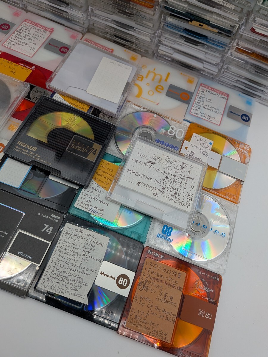 MD диск TDK SONY MD maxell Victor Mini диск носитель записи продажа комплектом продается в комплекте 1 старт 1 иен старт запись settled ②