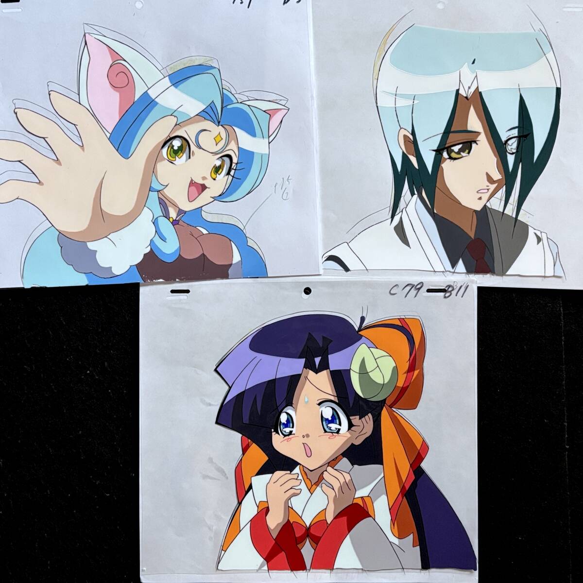 S 天使になるもんっ！ 直筆 セル画 原画 6枚セット／アニメ 動画 セル画 レイアウト 原画 原動画 生原画 肉筆 等／Anime Sketch Cel_画像1