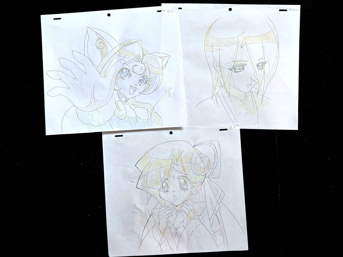 S 天使になるもんっ！ 直筆 セル画 原画 6枚セット／アニメ 動画 セル画 レイアウト 原画 原動画 生原画 肉筆 等／Anime Sketch Cel_画像3