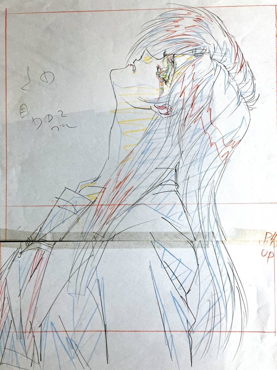 オープニング ときめきメモリアル 直筆 原画 8枚セット/アニメ 動画 セル画 レイアウト 原動画 生原画 肉筆 等/Anime Sketch Cel_画像1