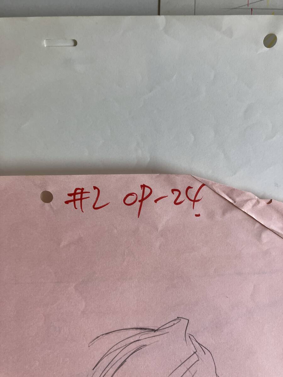 オープニング ときめきメモリアル 直筆 原画 8枚セット/アニメ 動画 セル画 レイアウト 原動画 生原画 肉筆 等/Anime Sketch Cel_画像4