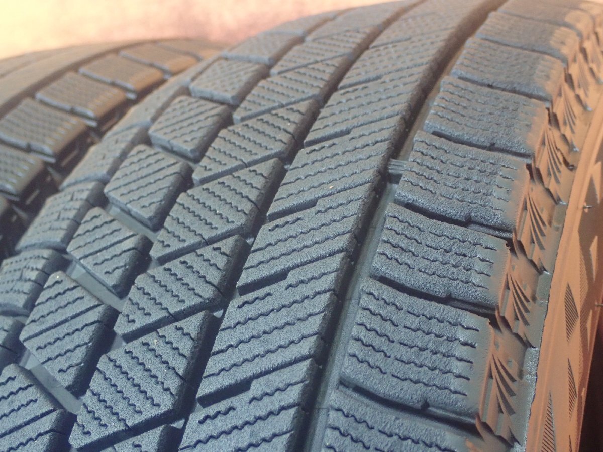 スタッドレスタイヤ●185/70R14 B.S BLIZZAK VRX3 【2021年製 : 7.5mmヤマ】/ 中古★4本 (T-9475A)送料無料/沖縄別途_画像3