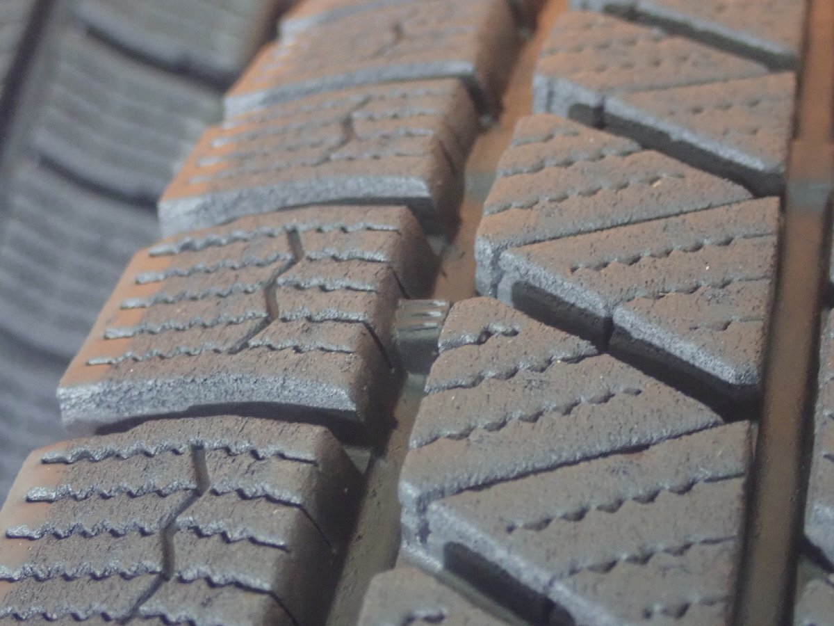 スタッドレスタイヤ●185/70R14 B.S BLIZZAK VRX3 【2021年製 : 7.5mmヤマ】/ 中古★4本 (T-9475A)送料無料/沖縄別途_画像4