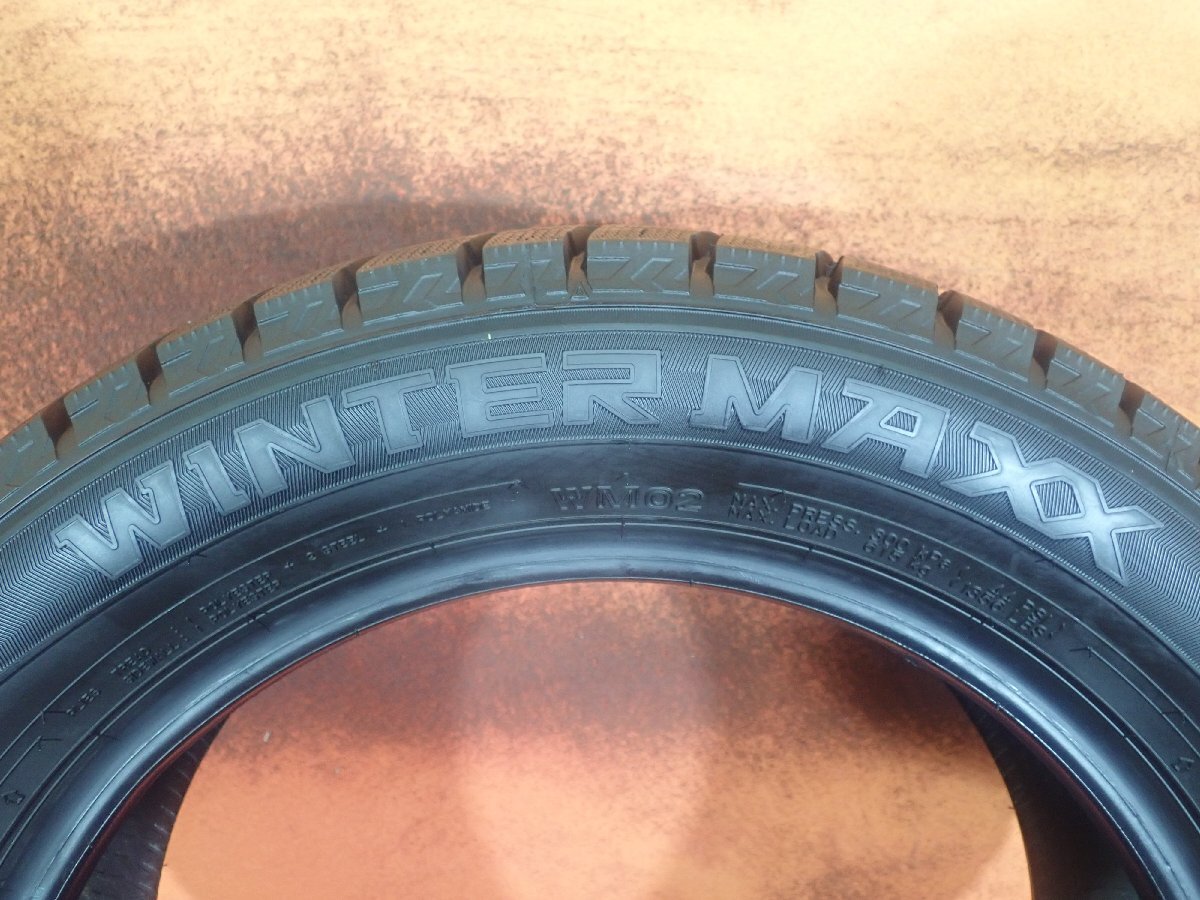 スタッドレスタイヤ●205/55R16 DUNLOP WINTERMAXX WM02【2021年製 : 8～8.5mmヤマ】/ 中古★4本 (T-9488A)送料無料/沖縄別途_画像10