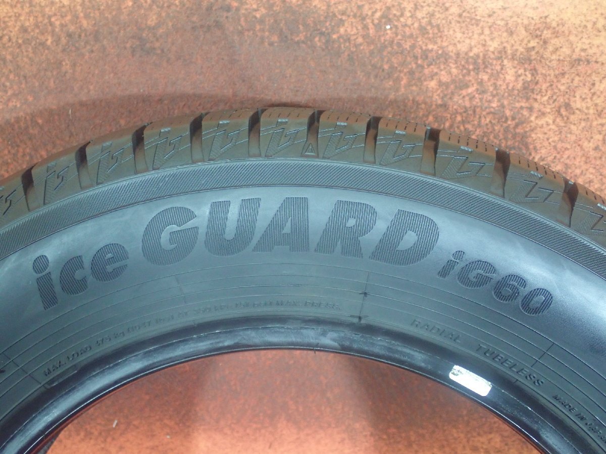 スタッドレスタイヤ●175/65R14 YOKOHAMA ICEGUARD IG60【2023年製 : 7.5mmヤマ】/ 中古★2本 (T-9478A)送料無料/沖縄別途_画像10