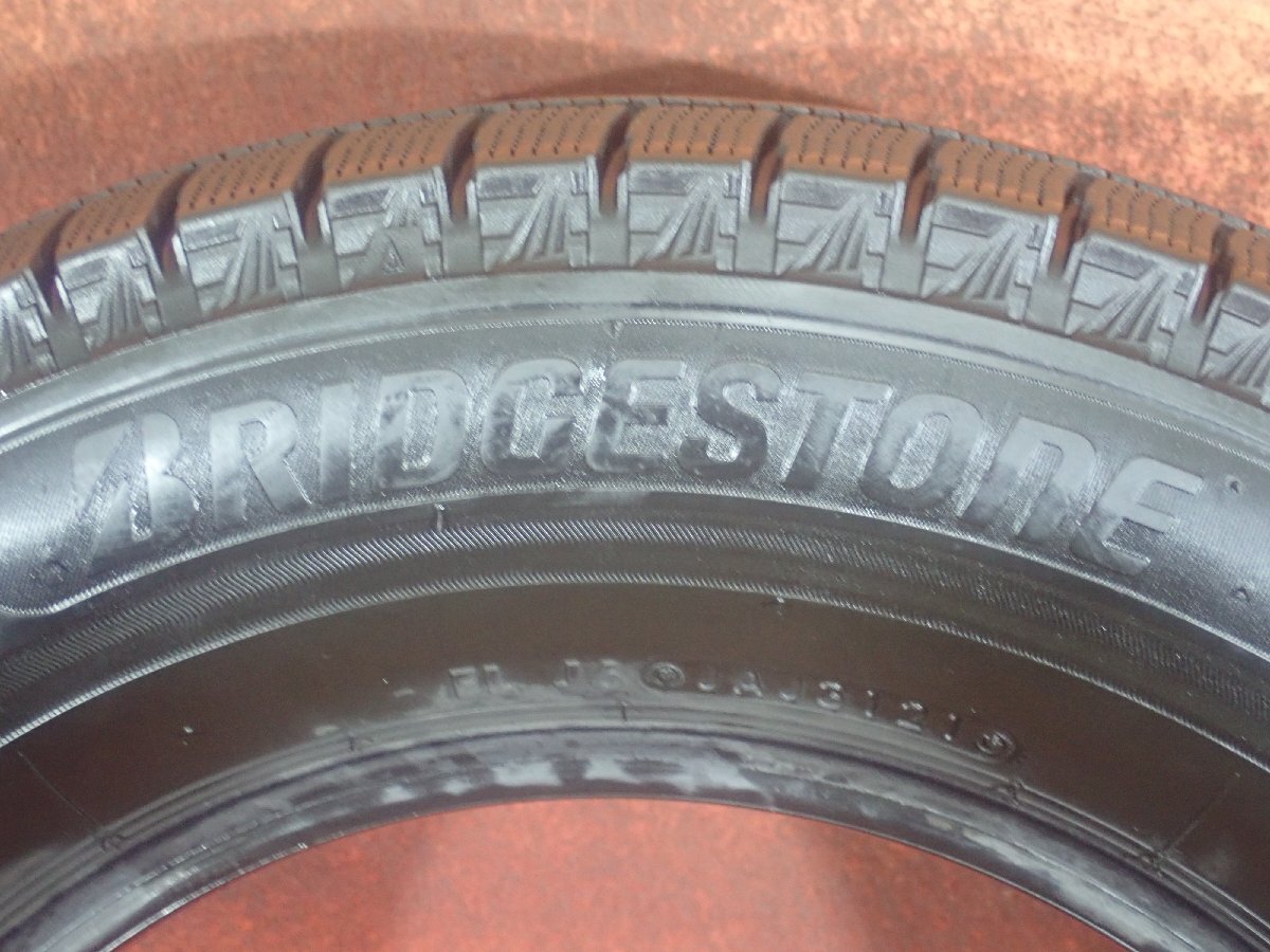 スタッドレスタイヤ●185/70R14 B.S BLIZZAK VRX3 【2021年製 : 7.5mmヤマ】/ 中古★4本 (T-9475A)送料無料/沖縄別途_画像6