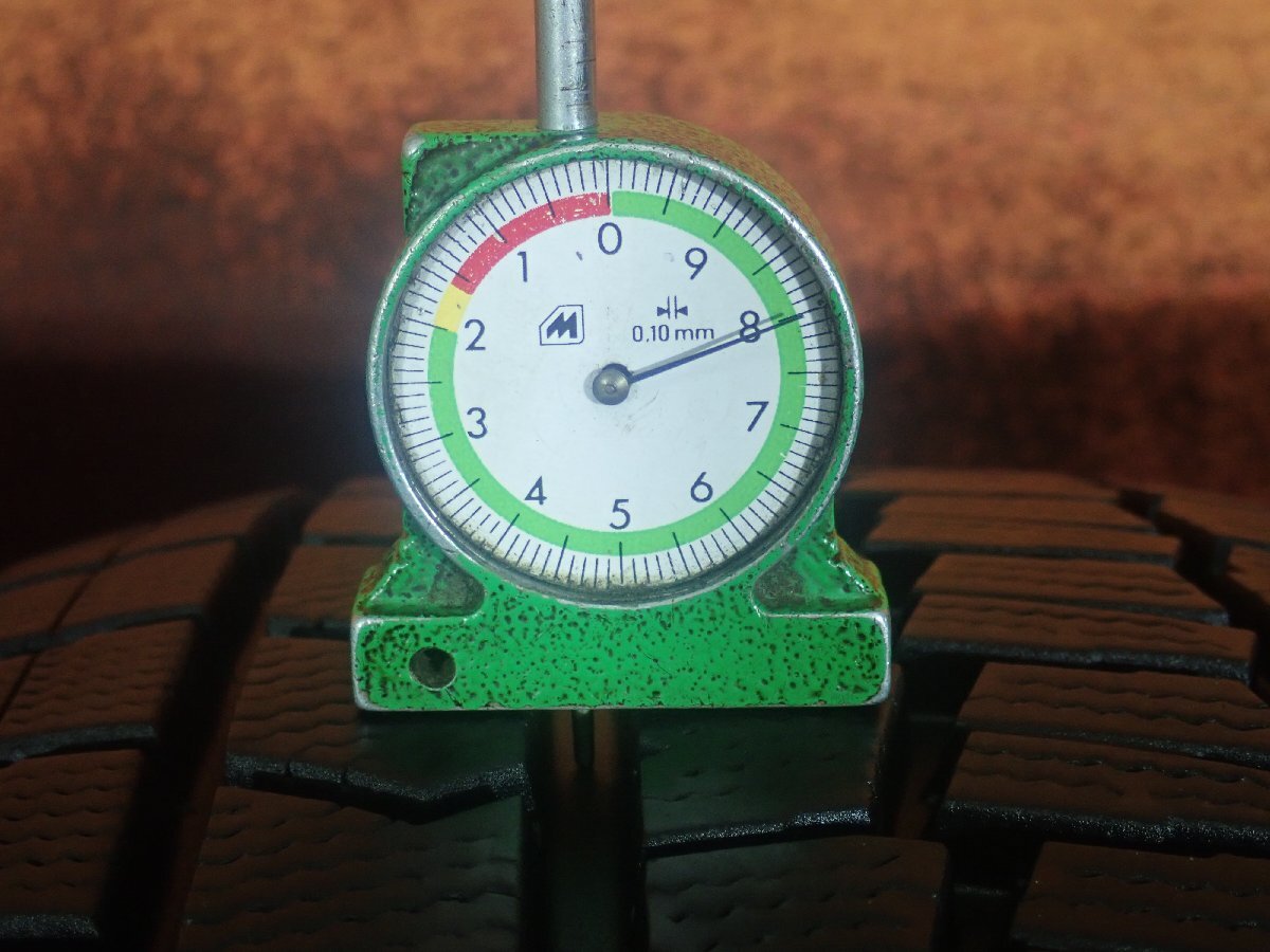 スタッドレスタイヤ●205/55R16 DUNLOP WINTERMAXX WM02【2021年製 : 8～8.5mmヤマ】/ 中古★4本 (T-9488A)送料無料/沖縄別途_画像6