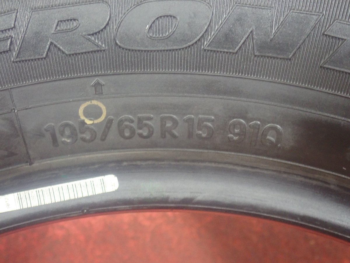 スタッドレスタイヤ●195/65R15 ICEFRONTAGE【2022年製 : 8～8.5mmヤマ】/ 中古★4本 (T-9495A)送料無料/沖縄別途_画像8