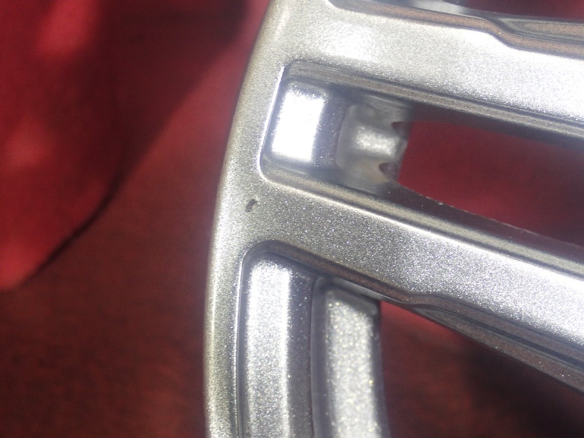 R14●【軽自動車向け:メタリックシルバー色】中古ホイール /PCD 100/4.5J ★4本(H-8624A)送料無料/沖縄別途_画像7