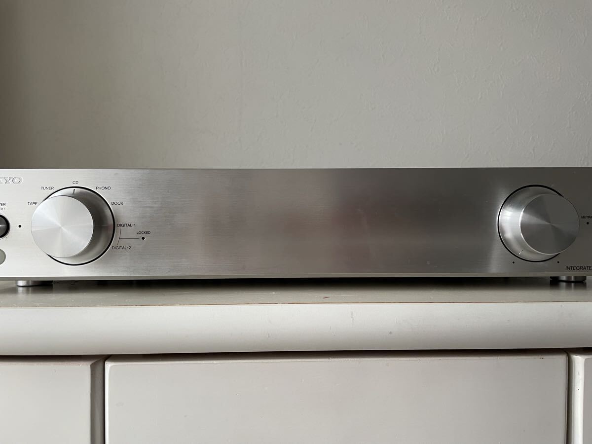 ONKYO オンキョー A-7VL 中古 リモコン付き_画像4