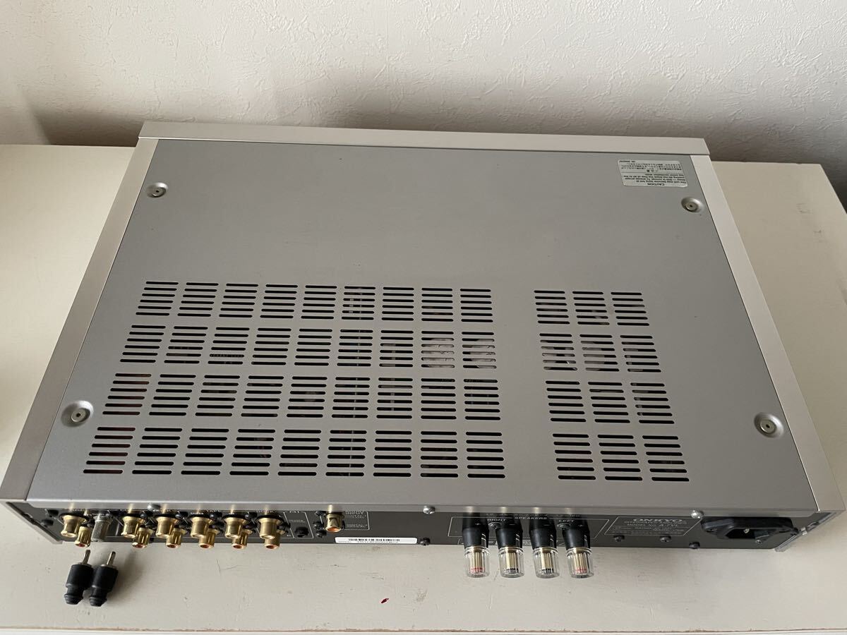 ONKYO オンキョー A-7VL 中古 リモコン付き_画像8