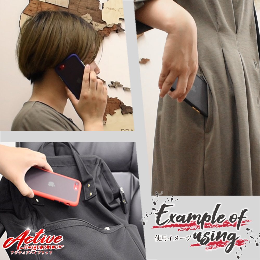 [ есть перевод ликвидация запасов ]sizka Will Galaxy S22 docomo SC-51C au SCG13 кейс покрытие активный hybrid смартфон кейс Blue