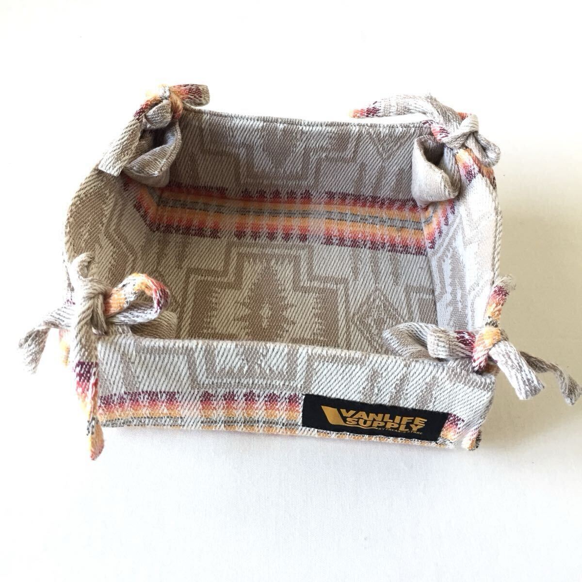 未使用 PENDLETON VANLIFE SUPPLY Native American pattern Tray ペンドルトン別注 ヴァンライフサプライ ネイティブアメリカン柄 トレイ_画像4