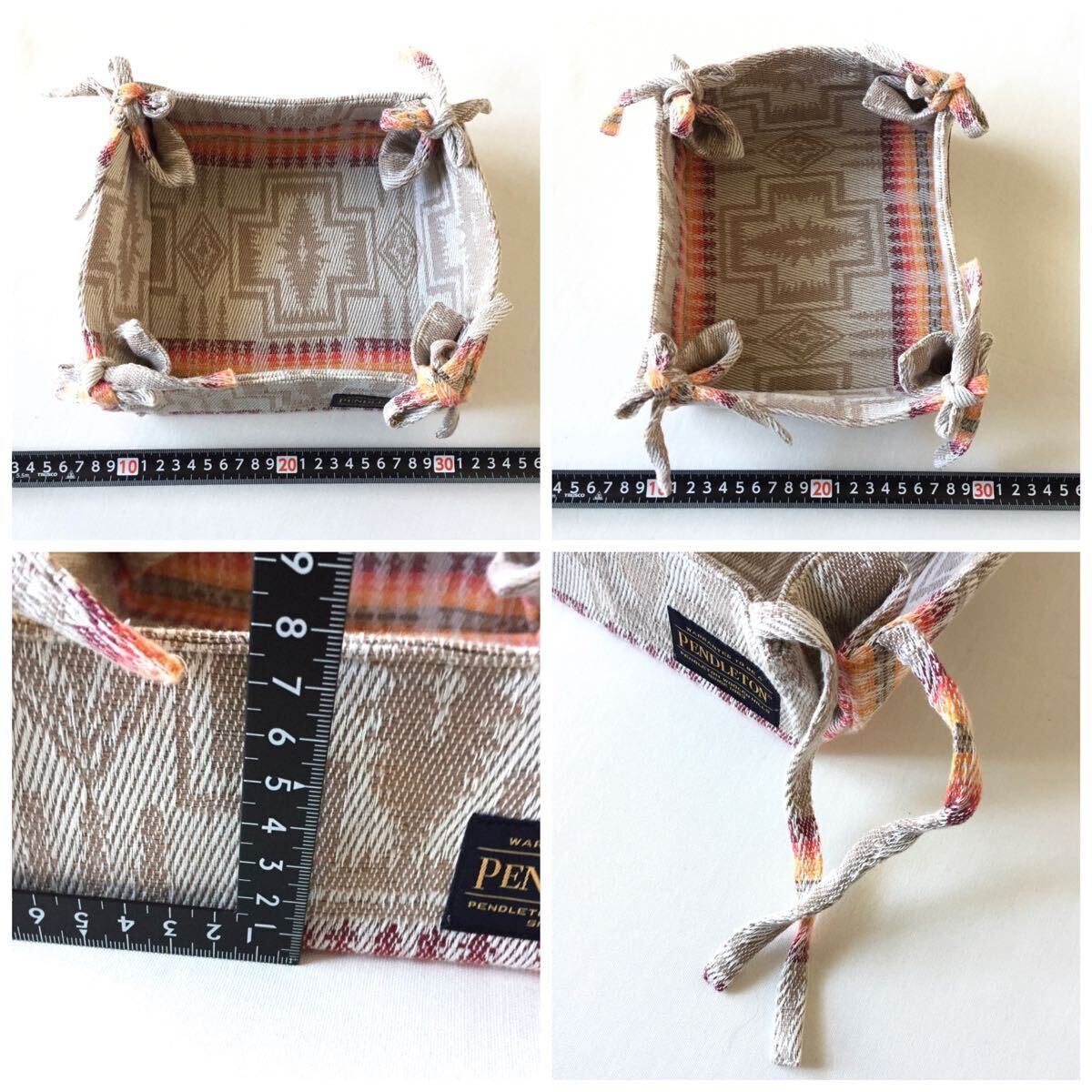 未使用 PENDLETON VANLIFE SUPPLY Native American pattern Tray ペンドルトン別注 ヴァンライフサプライ ネイティブアメリカン柄 トレイ_画像10