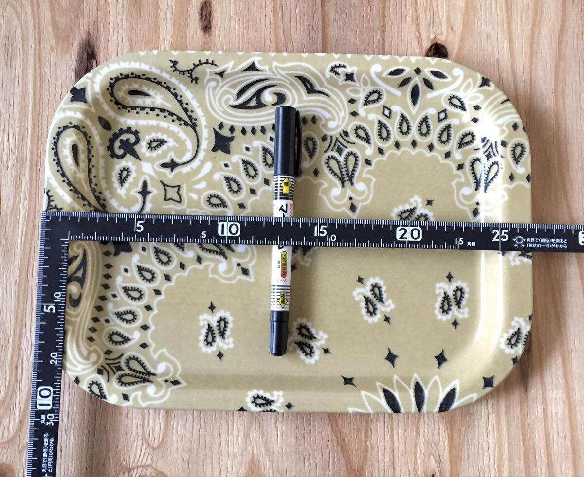 未使用 FREAK'S STORE HAV-A-HANK Bandana tray フリークスストア ハバハンク バンダナ トレイ 日本製 JAPAN MADE 米国 バンダナメーカー_画像10