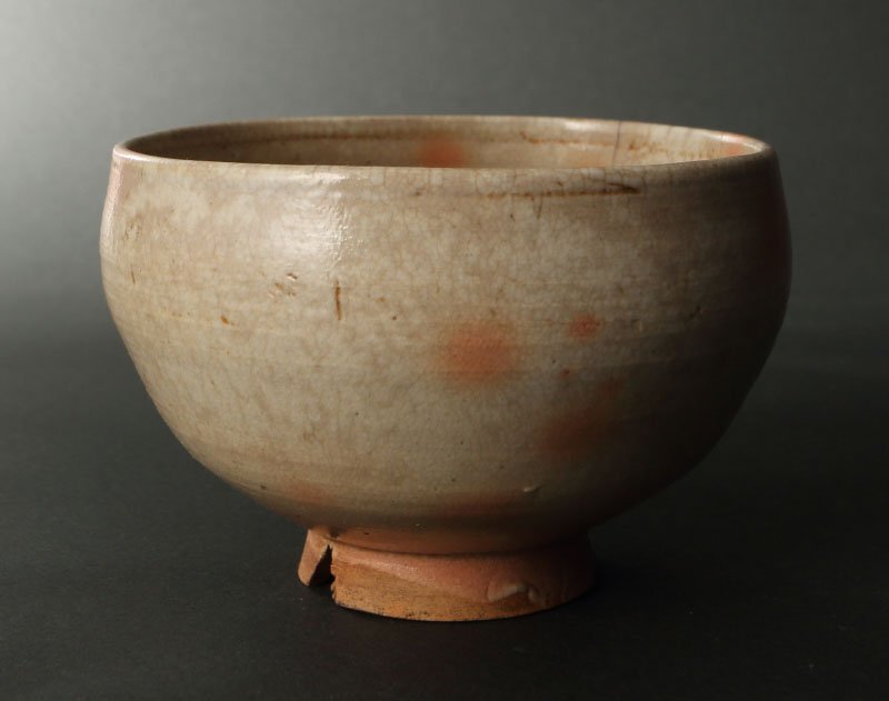 委託HK◇時代 対州御本呉器茶碗 「残月」挽家付（茶道具 陶磁器 陶芸 高麗茶碗 御本茶碗 中国 朝鮮 李朝 古物 骨董 古美術 鑑賞 茶事 ）_画像3