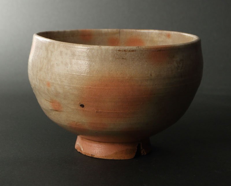 委託HK◇時代 対州御本呉器茶碗 「残月」挽家付（茶道具 陶磁器 陶芸 高麗茶碗 御本茶碗 中国 朝鮮 李朝 古物 骨董 古美術 鑑賞 茶事 ）_画像2