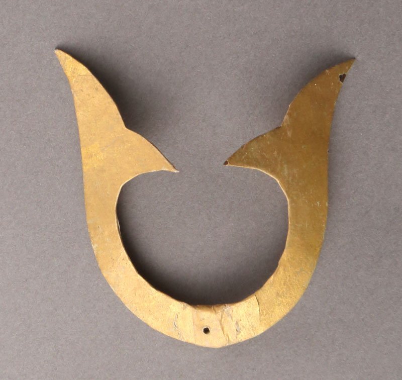 委託HK◇鷲士芳 兜形巾着 共箱 慶応元年造（古道具 古物 雑貨 飾り 巾着 入れ物 小物入れ 端午の節句 年中行事 五月 子どもの日 ）_画像3