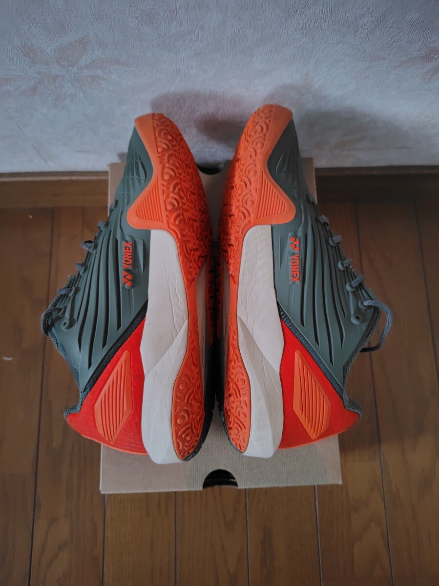 最終値下げ 定価19,360円 YONEX パワークッション エクリプション5 メン オムニ 25cm ヨネックス テニスシューズ_画像2