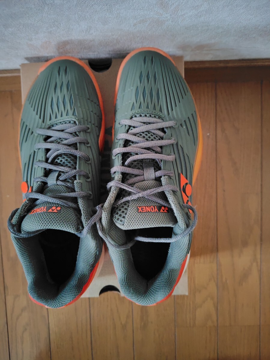 最終値下げ 定価19,360円 YONEX パワークッション エクリプション5 メン オムニ 25cm ヨネックス テニスシューズ_画像4