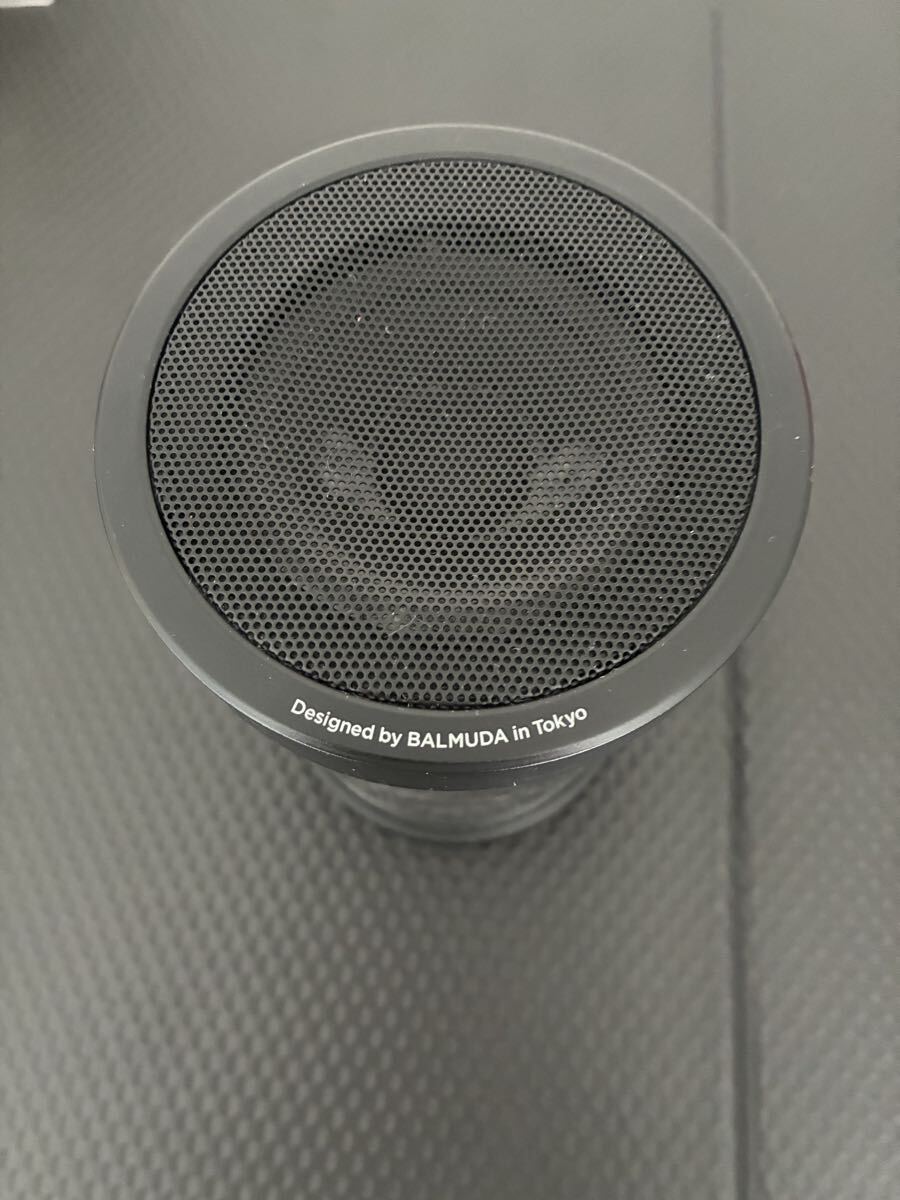 ★動作確認済み★訳あり品★BALMUDA バルミューダ M01A-BK Bluetoothスピーカー _画像4