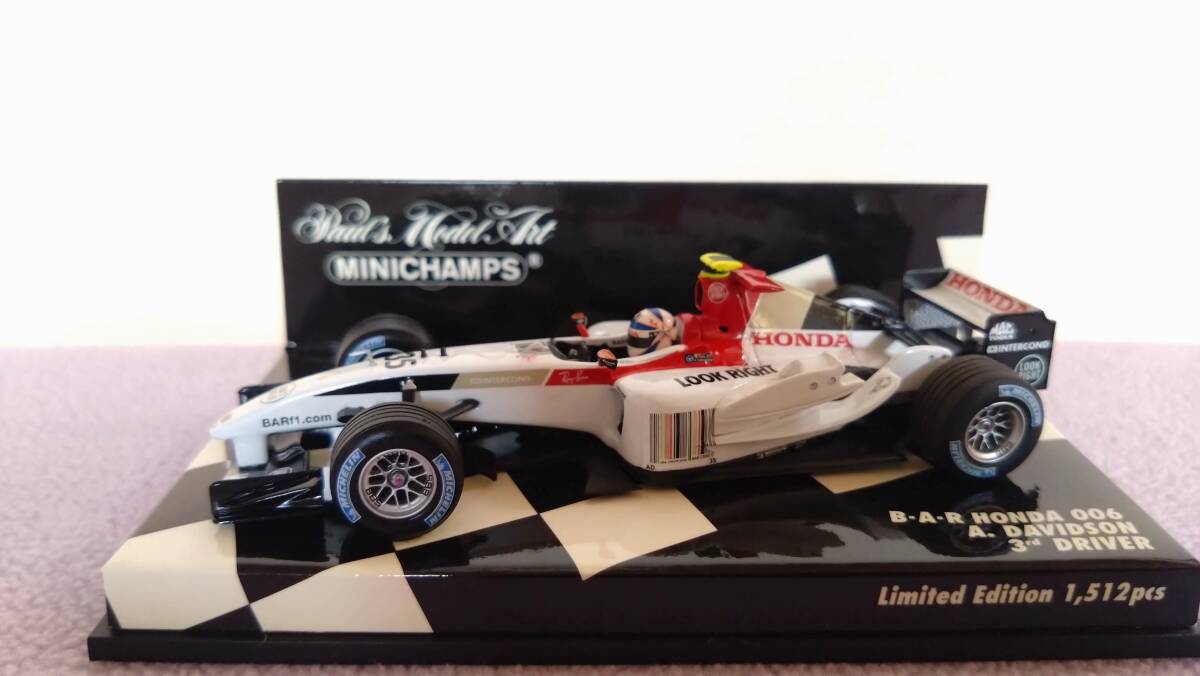 ＢＡＲ ＨＯＮＤＡ ００６ アンソニー・デビットソン ３ｒｄ ＤＲＩＶＥＲ_画像2