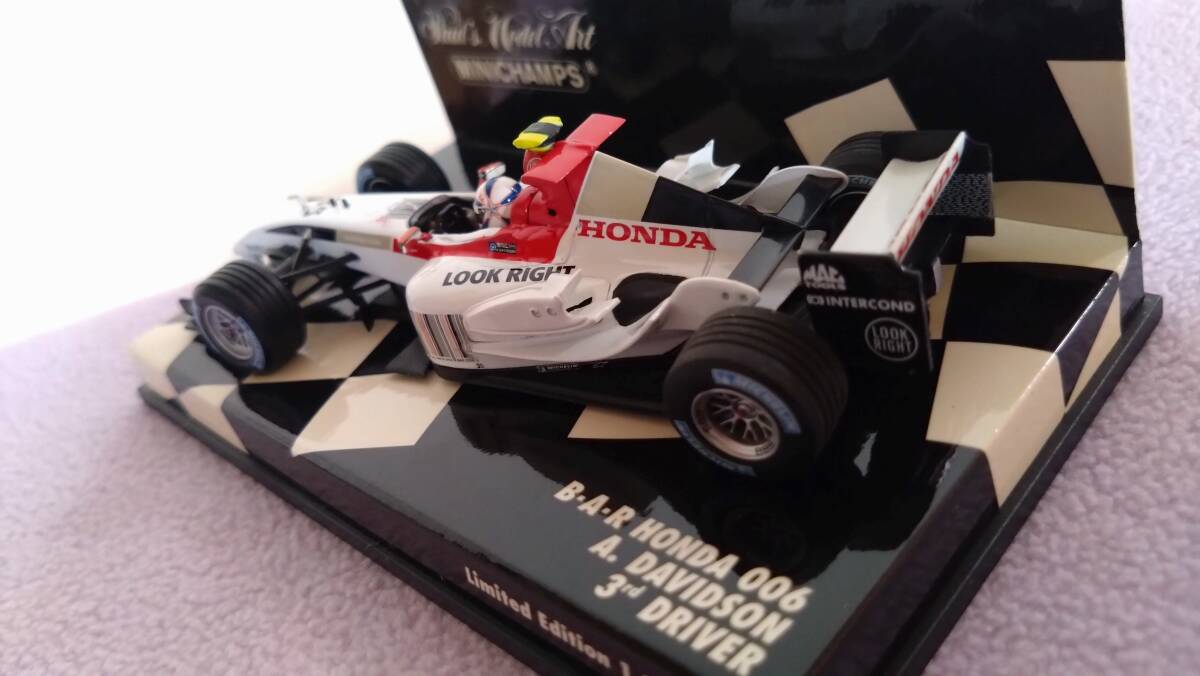 ＢＡＲ ＨＯＮＤＡ ００６ アンソニー・デビットソン ３ｒｄ ＤＲＩＶＥＲ_画像3