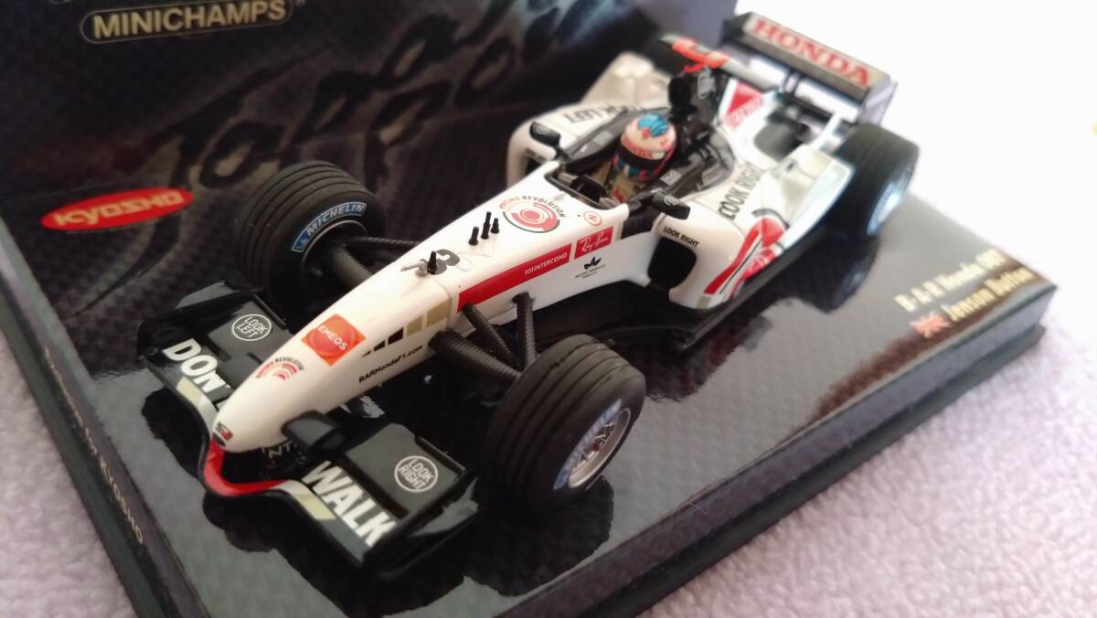 『難あり』中国ＧＰデカール付き ＢＡＲ ＨＯＮＤＡ ００７ Ｊ・バトン_画像1