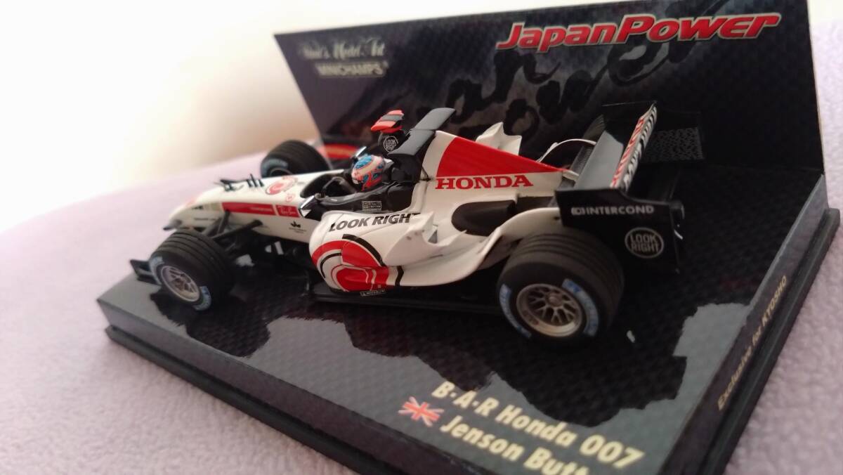 『難あり』中国ＧＰデカール付き ＢＡＲ ＨＯＮＤＡ ００７ Ｊ・バトン_画像3