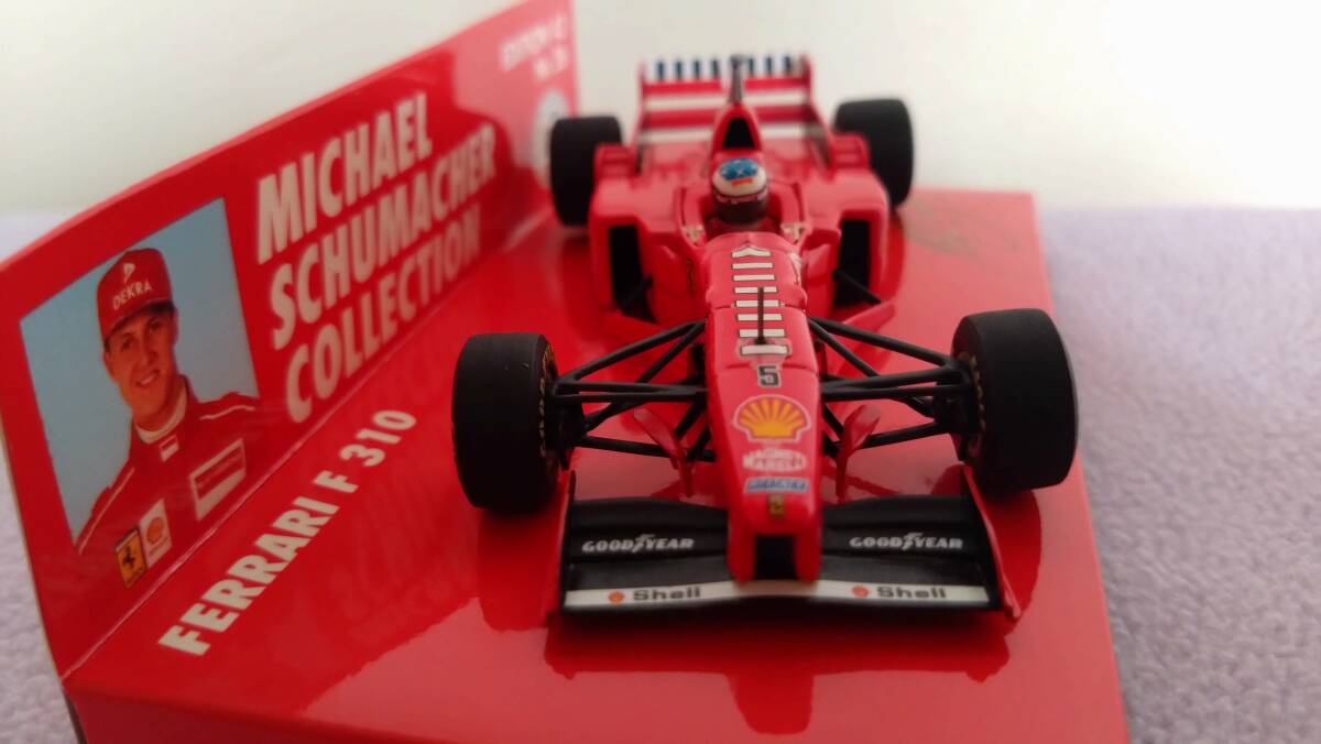 『難あり』台座違い ＦＥＲＲＡＲＩ Ｆ３１０Ｂ Ｍ・シューマッハ_画像5