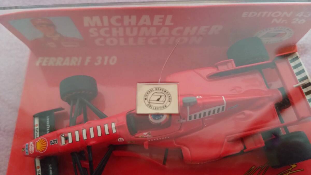 『難あり』台座違い ＦＥＲＲＡＲＩ Ｆ３１０Ｂ Ｍ・シューマッハ_画像7