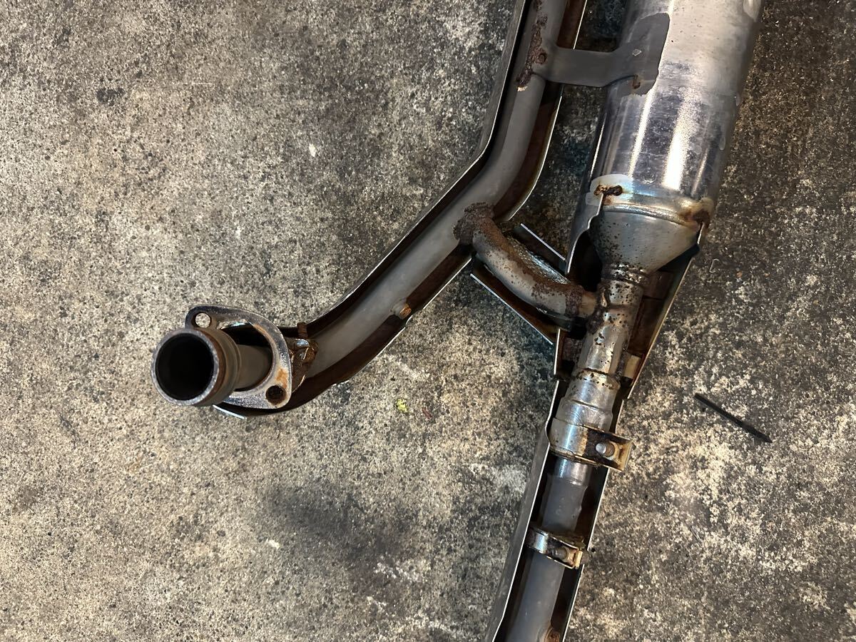 マフラー ヤマハ ドラッグスター400 4TR 純正 フルエキ_画像7