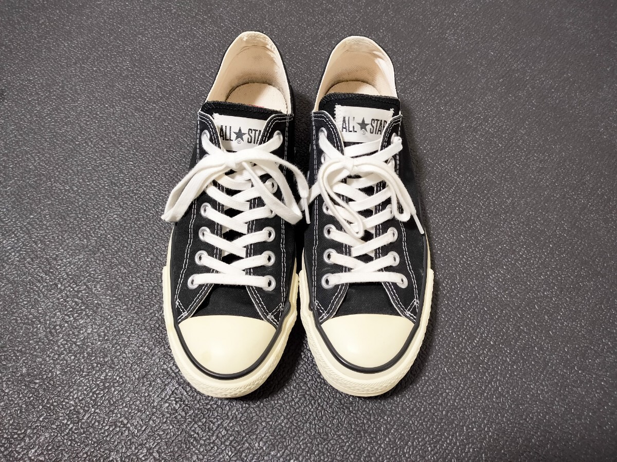 CONVERSE コンバース オールスター ブラック サイズ8.5(27cm) MADE IN JAPAN 日本製_画像1