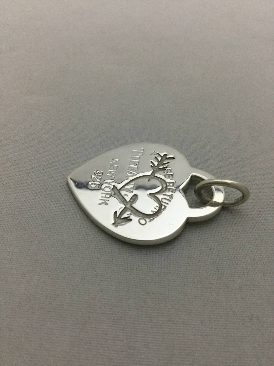 TIFFANY&Co.　ティファニー　リターントゥハート　アロー　ネックレストップ　シルバー　アクセサリー　925【C016735】_画像2