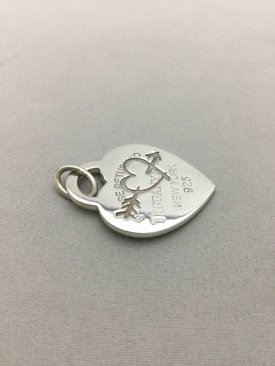 TIFFANY&Co.　ティファニー　リターントゥハート　アロー　ネックレストップ　シルバー　アクセサリー　925【C016735】_画像3