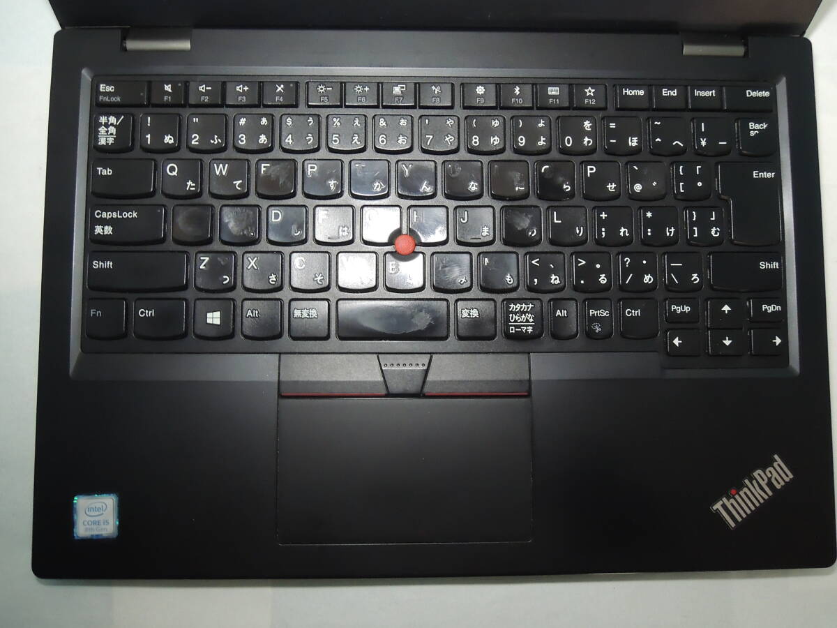 Lenovo ThinkPad L380 TP00091A TYPE:20M6-S0C200 CPUi5-8250U 1.600GHz 実装RAM:Empty SSD:Empty 本体のみ（ジャンク出品）_画像4