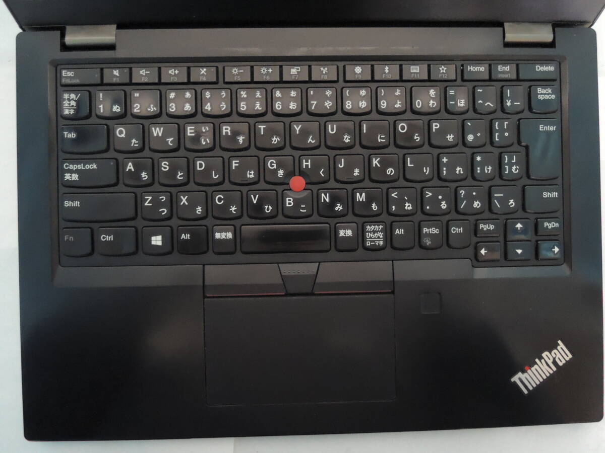 Lenovo ThinkPad L13 TP00114A パワーオンできないので詳細わかりません。 実装RAM:Empty SSD:Empty 本体のみ（ジャンク出品）_画像2
