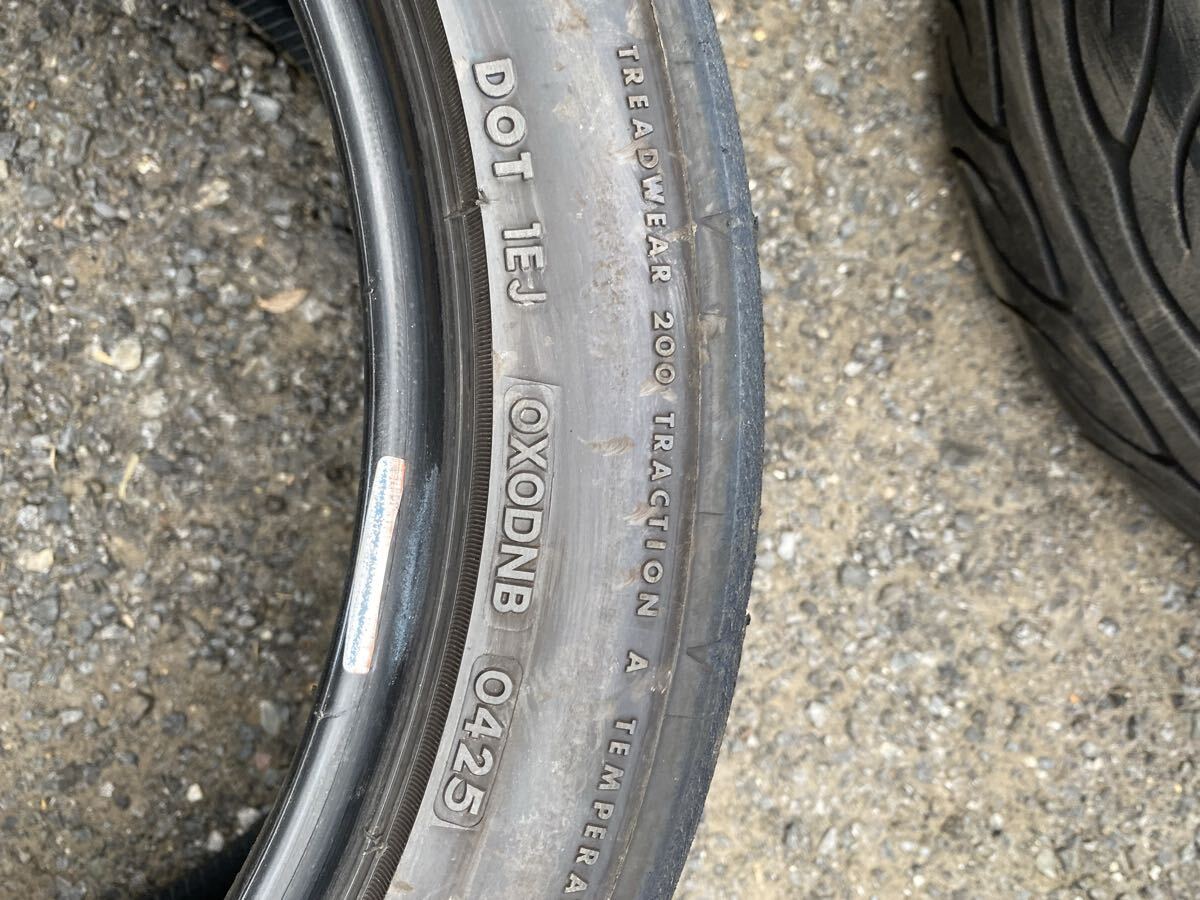 【2025年製】RE-71RS 245/40-17 中古2本⑤_画像4